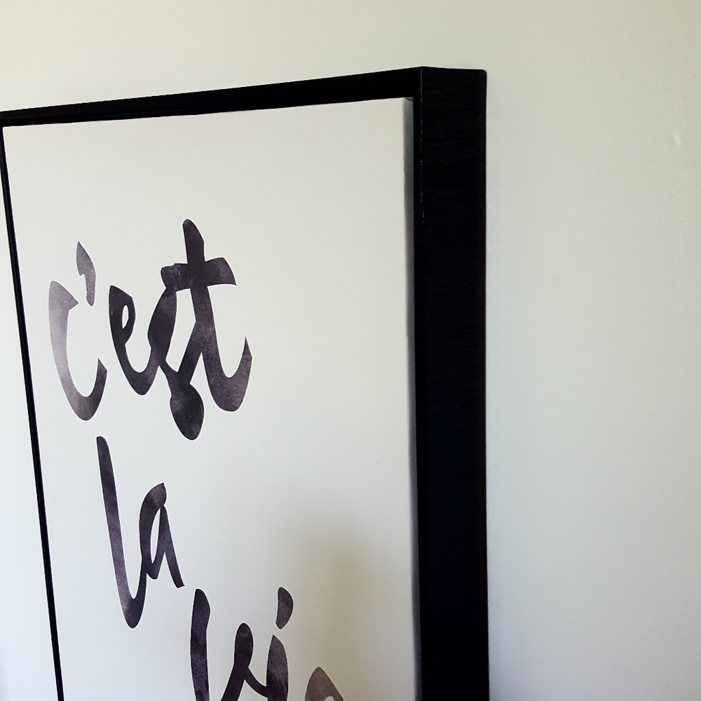 "C'est la vie" Wall Art - Picture 7 of 9